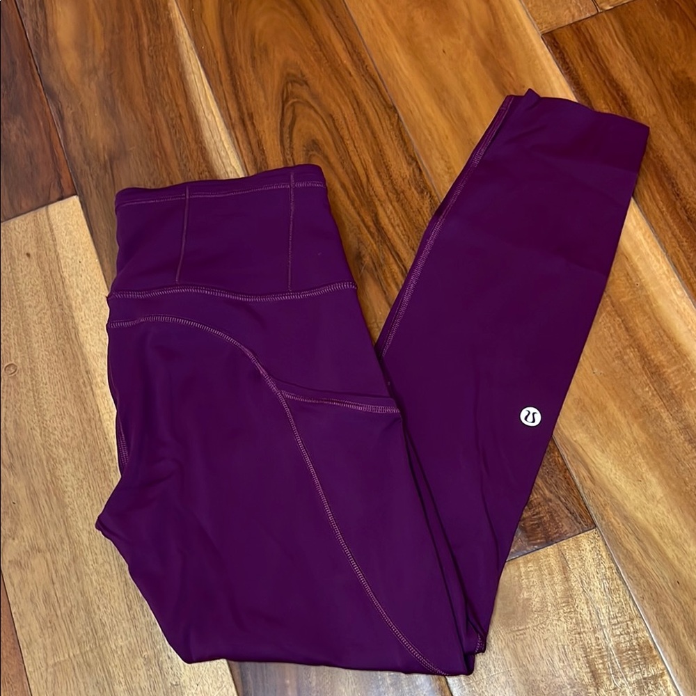 Lululemon Fast and Free Tight II 25" *Non-Reflective Nulux RARE